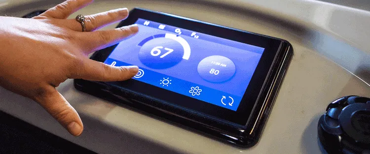 Cal Touch4™ for hot tubs in Akron
